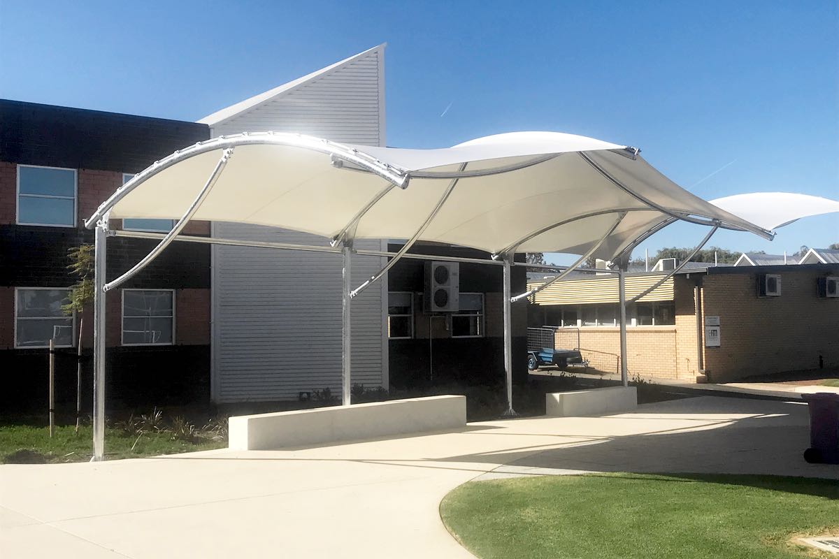 cantilever shade structure south australia