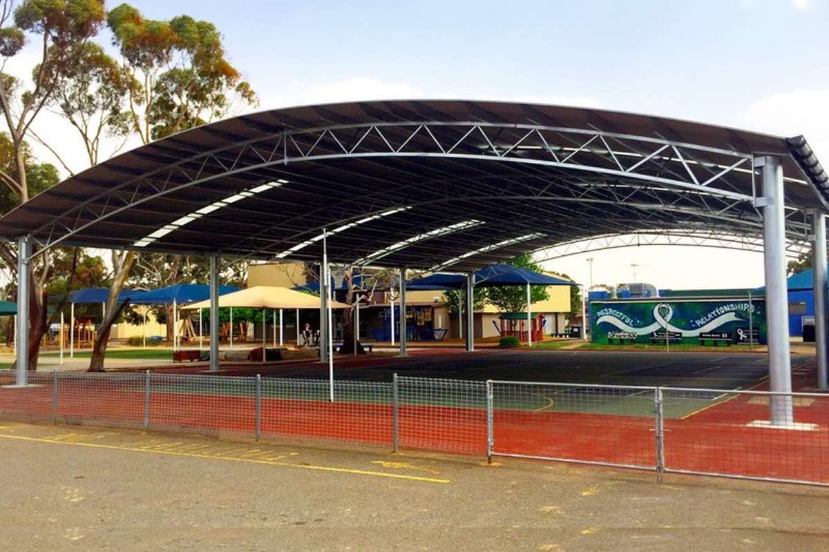 COLA large school shelter Elizabeth Vale Primary School SA City of Playford 11