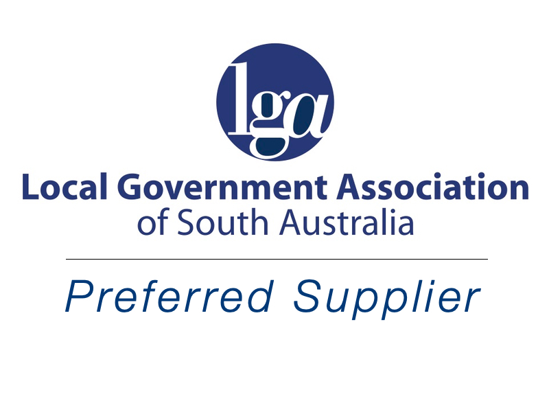 LGA council logo weathersafe shade structure
