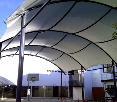 Barrel vault shelter Pulteney Grammar School Adelaide SA